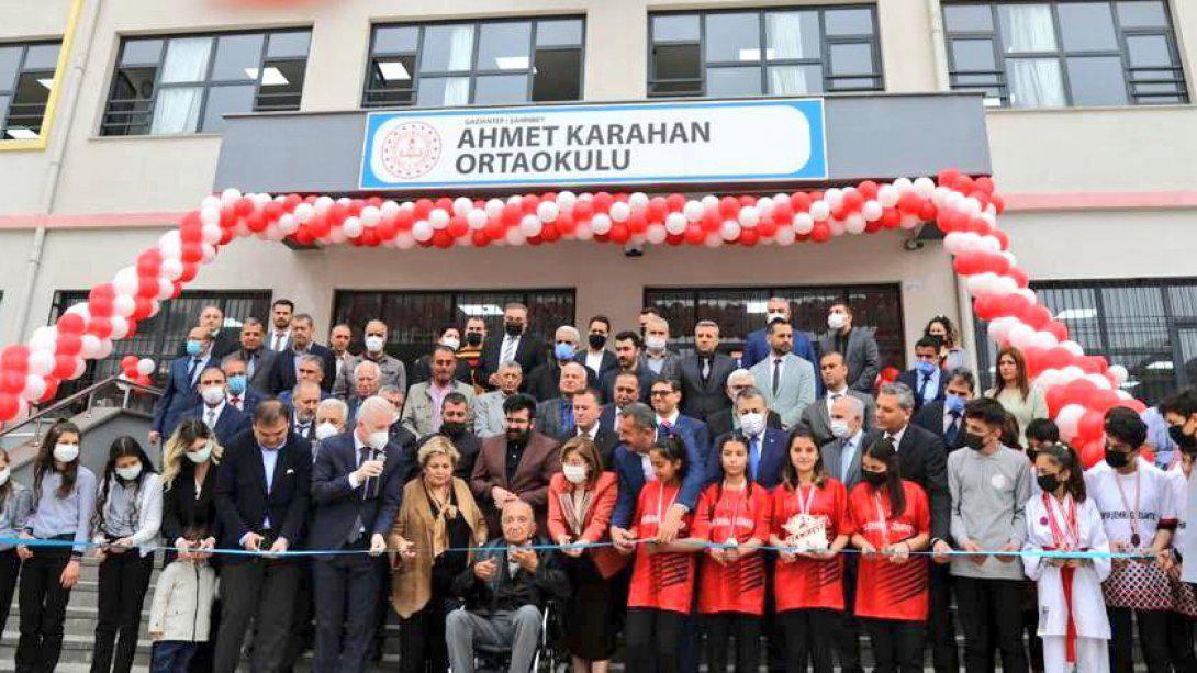 Ahmet Karahan Ortaokulu'nun Açılışı