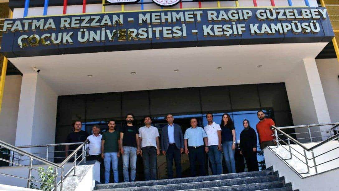 Fatma Rezzan - Mehmet Ragıp Güzelbey Çocuk Üniversitesi - Keşif Kampüsünü Ziyaret