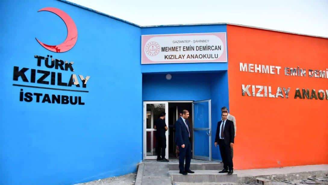 Mehmet Emin Demircan Anaokulu' nu ziyaret
