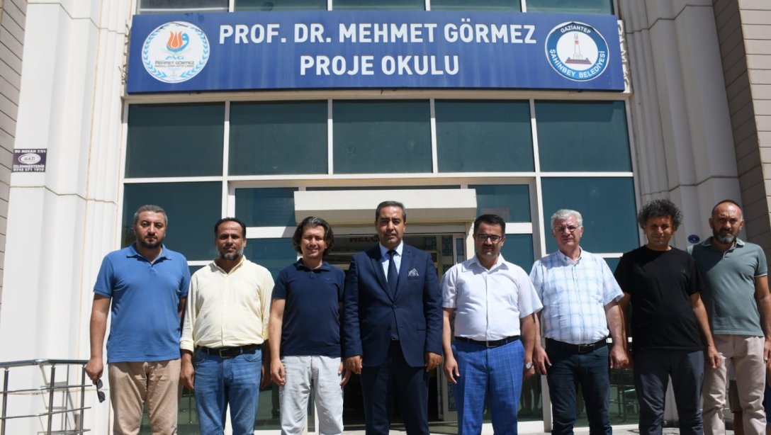 Prof.Dr.Mehmet Görmez Proje Okulu'nu Ziyaret