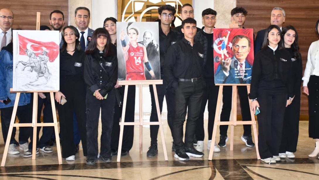 10 Kasım Atatürk'ü Anma Günü Resim Sergisi