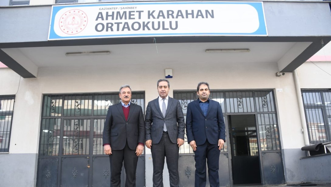 Ahmet Karahan Ortaokulu'nu Ziyaret
