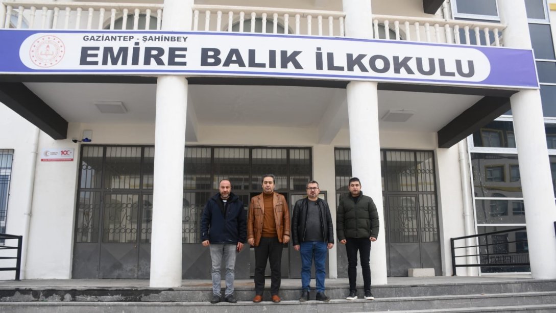 Emire Balık İlkokulu ve  T. Ahmet Balık Ortaokulu'nu Ziyaret