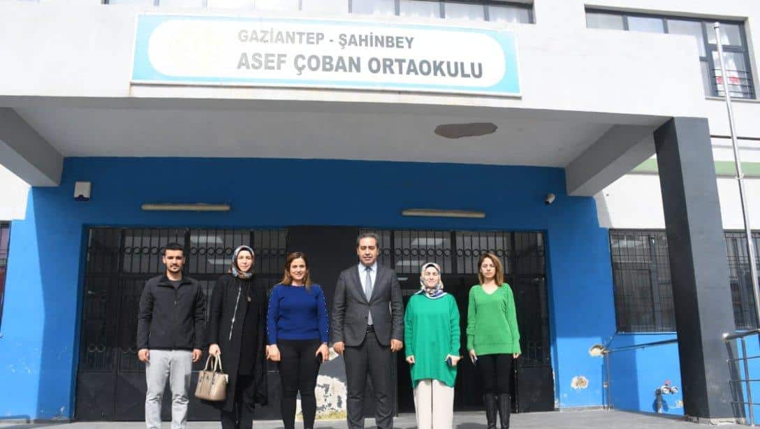 Asef Çoban Ortaokulu'nu Ziyaret 