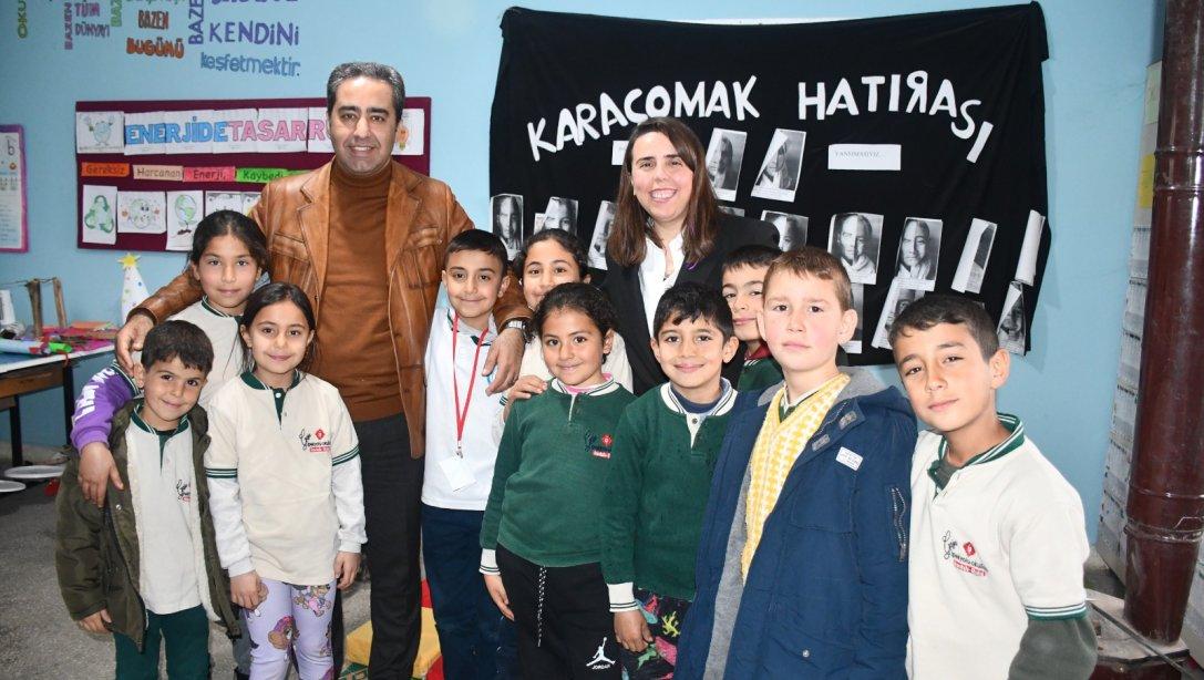 Karaçomak İlkokulu'nu ziyaret 