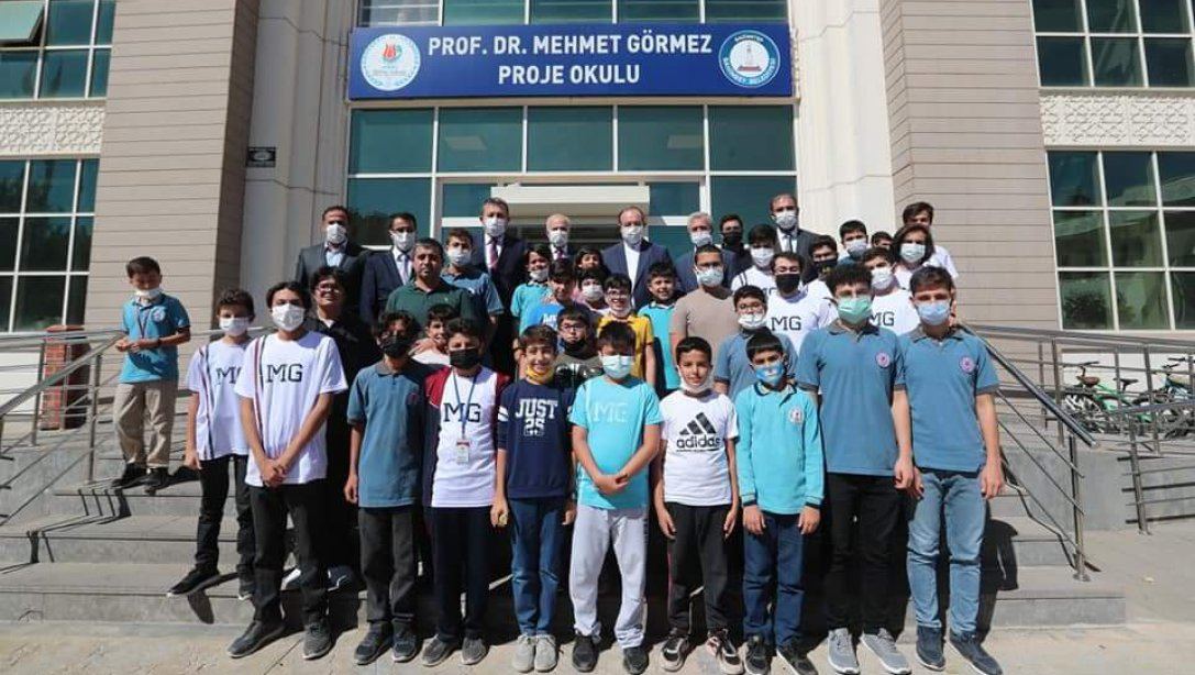 Prof. Dr. Mehmet Görmez Proje İHL'yi ziyaret 