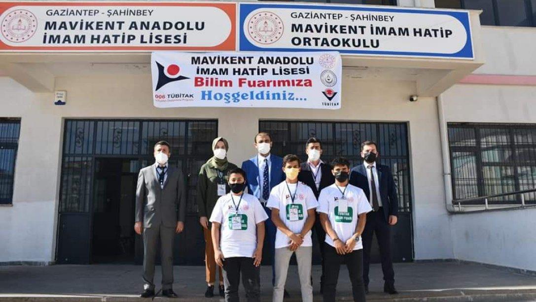 Mavikent Anadolu İmam Hatip Lisesi Tübitak 4006 Bilim Fuarı Ziyareti