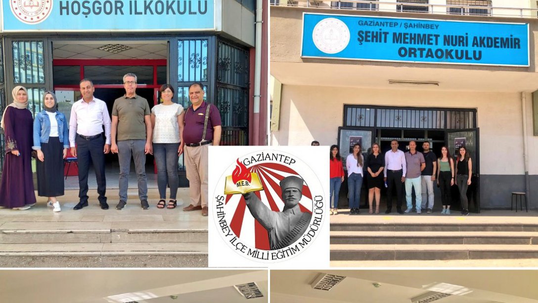 Şehit Mehmet Nuri Akdemir Ortaokulu ve Hoşgör İlkokulu' nu ziyaret