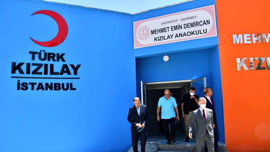 Mehmet Emin Demircan Kızılay Anaokulu' nu ziyaret 