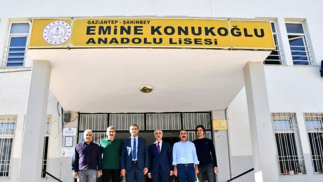 Emine Konukoğlu Anadolu Lisesi' ni ziyaret