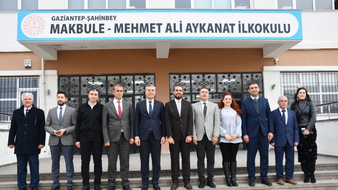 Makbule-Mehmet Ali Aykanat İlkokulu'nu ziyaret