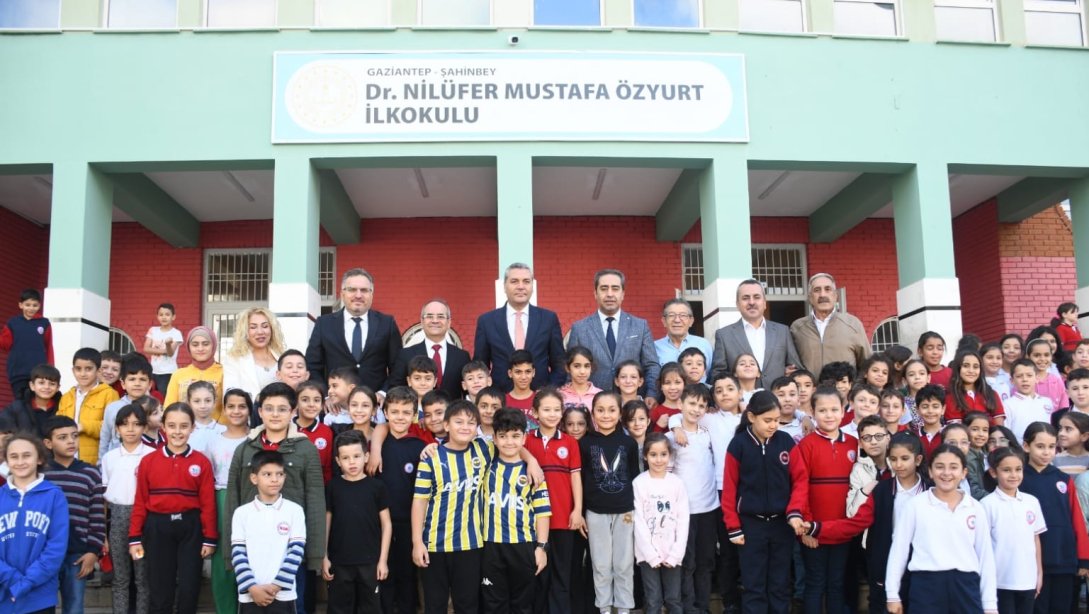 Dr.Nilüfer Mustafa Özyurt İlkokulu'nu Ziyaret