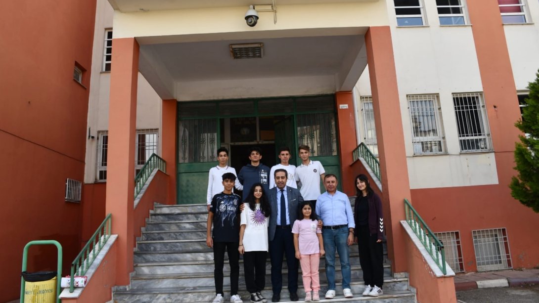 Mustafa Gürbüz Necat Bayel Anadolu Lisesi'ni Ziyaret