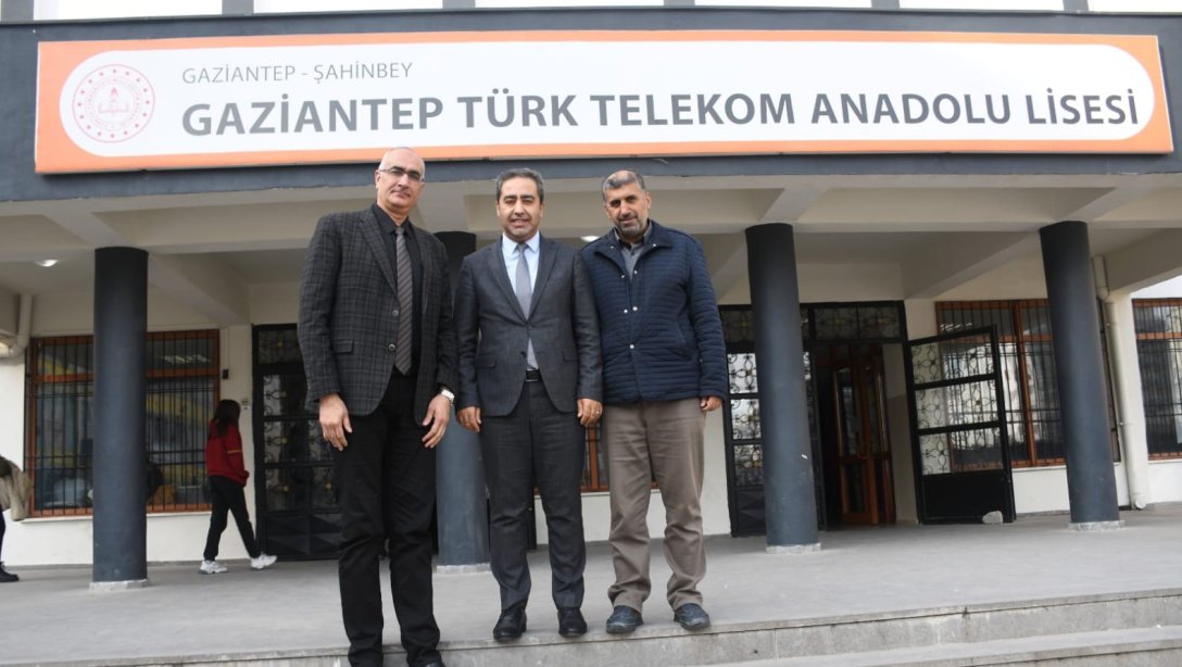 Türk Telekom Anadolu Lisesi'ni Ziyaret
