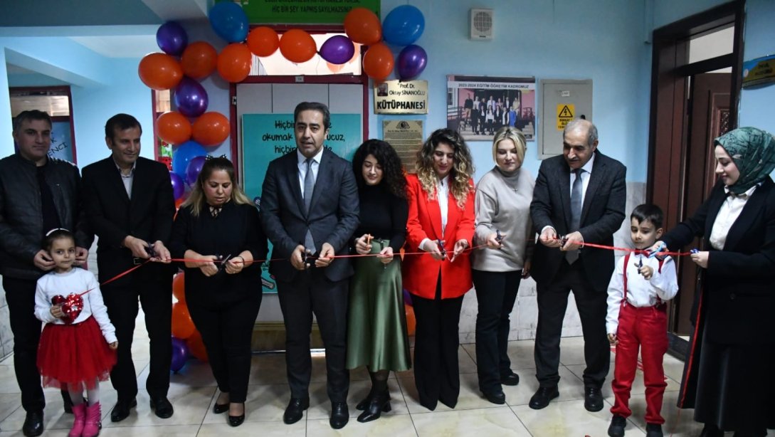 Mustafa Marangoz İlkokulu Kütüphane Açılışı