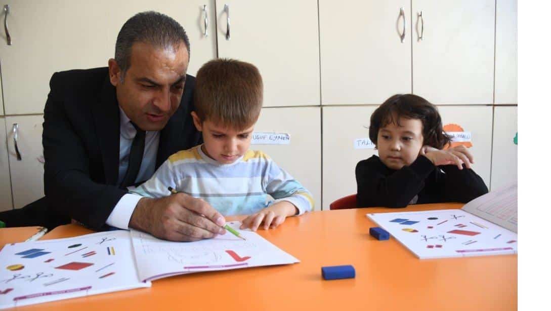 İlçe Millî Eğitim Müdürümüz Eyüp Güneş, Şube Müdürümüz İrfan Şan ile birlikte ,Hacı Fehime Güleç İlkokulu ve Anaokulunu ziyaret ederek öğrenci, öğretmen ve okul yöneticileri ile bir araya geldiler