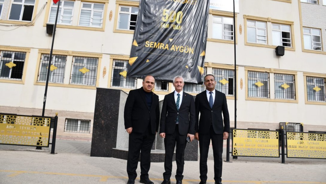 Şahinbey Belediyesi Adil Teymur İmam Hatip Ortaokulu Ziyareti