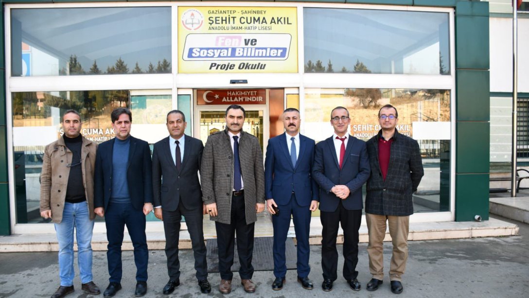 Şehit Cuma Akıl Anadolu İmam Hatip Lisesi Ziyareti