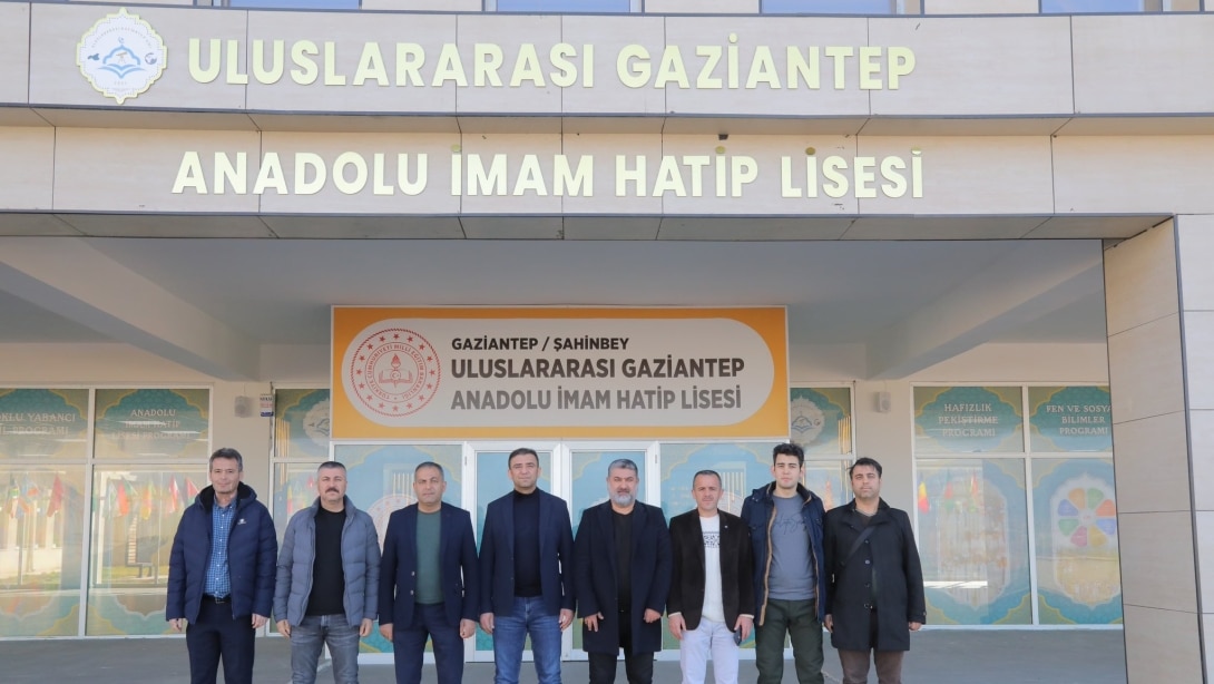 Uluslararası Gaziantep Anadolu İmam Hatip Lisesi Ziyareti