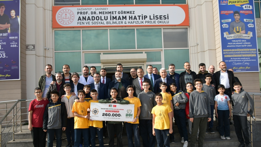 İnsani Yardım Vakfına (İHH) Bağış