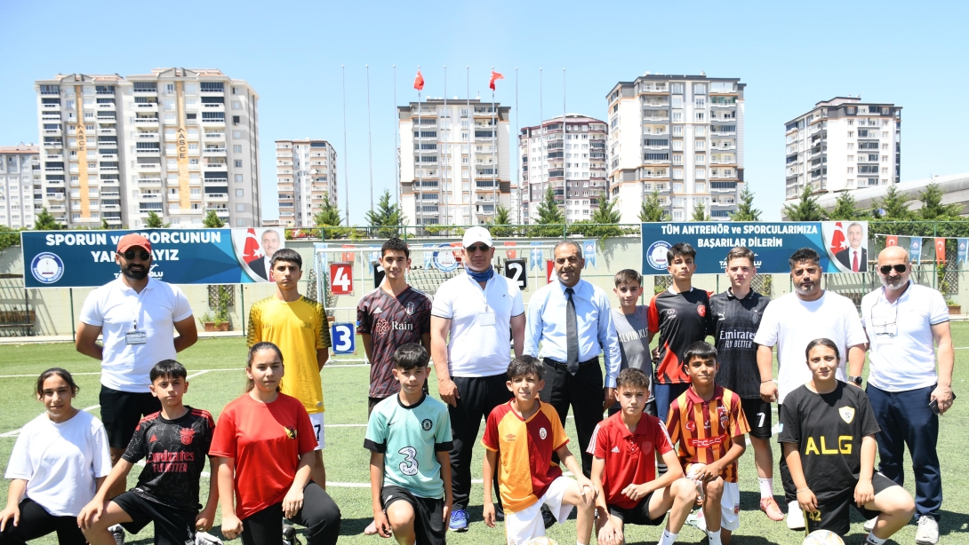 Adil Sani Konukoğlu Spor Lisesi Futbol Tematik Yetenek Sınavı